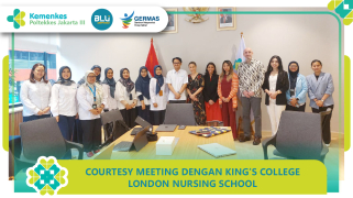 Penguatan jejaring internasional, poltekkes jakarta iii hadiri pertemuan dengan king’s college london…