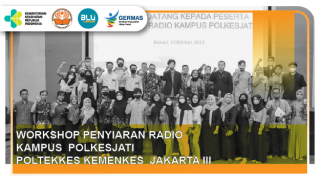 Workshop penyiaran radio kampus  polkesjati poltekkes kemenkes  jakarta iii