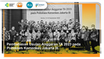 Pembahasan usulan anggaran ta 2023 pada poltekkes kemenkes jakarta 3