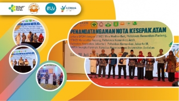 Penandatanganan nota kesepakatan poltekkes jakarta 3 dengan bp2mi