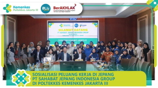 Peluang bekerja di jepang bersama pt sahabat jepang indonesia ; audiensi di kampus poltekkes kemenkes…
