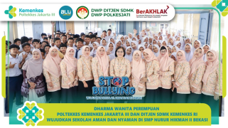 Sinergi DWP Ditjen SDM Kesehatan dan DWP Poltekkes Jakarta III: Sukses Gelar Kampanye Anti-Bullying, Wujudkan Sekolah Aman dan Nyaman!